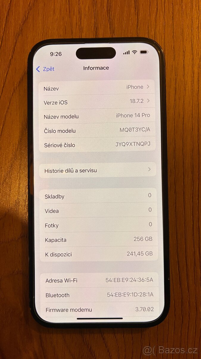Apple iPhone 14 Pro 256GB - 5