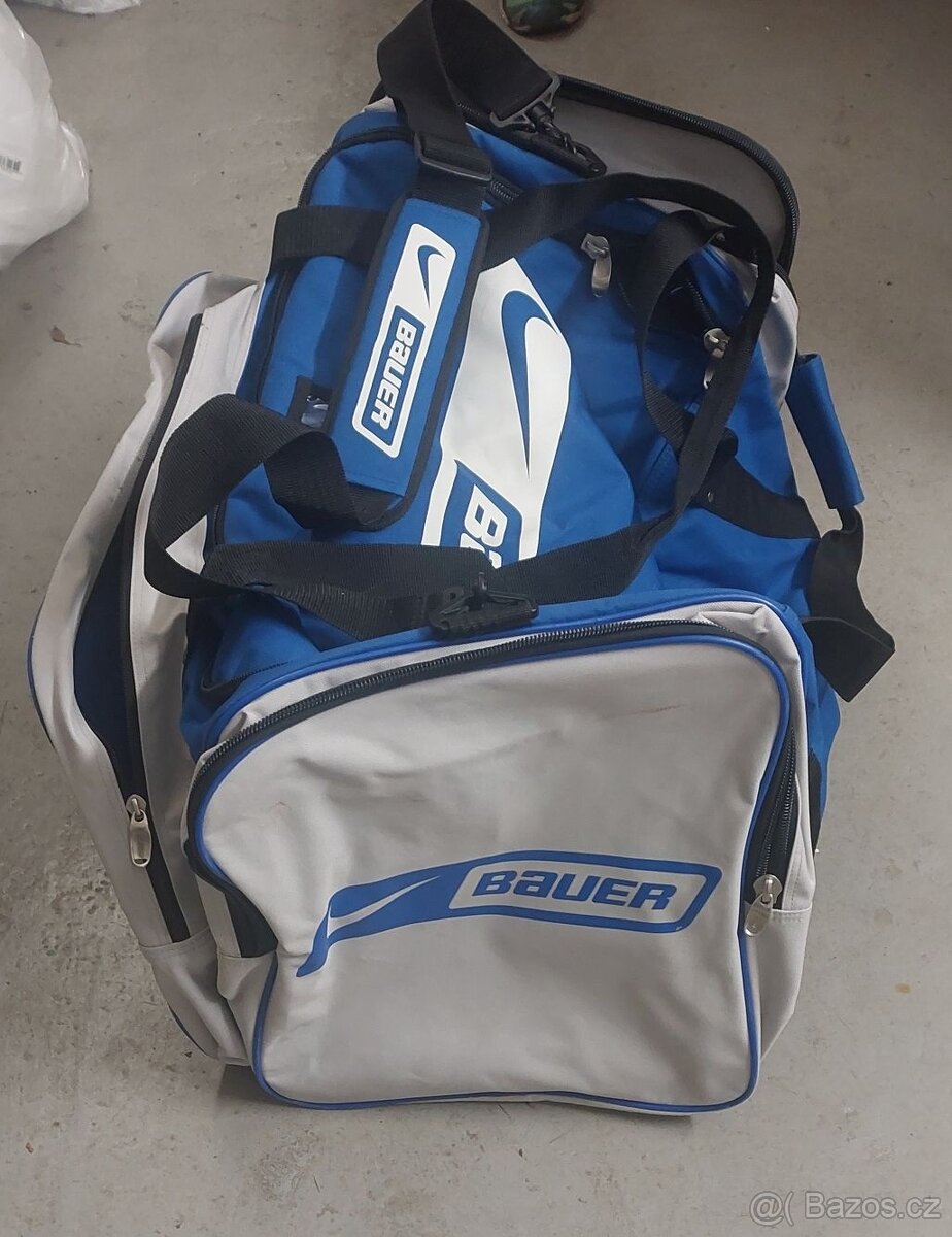 Hokejová vesta, kalhoty, chrániče, taška - 5