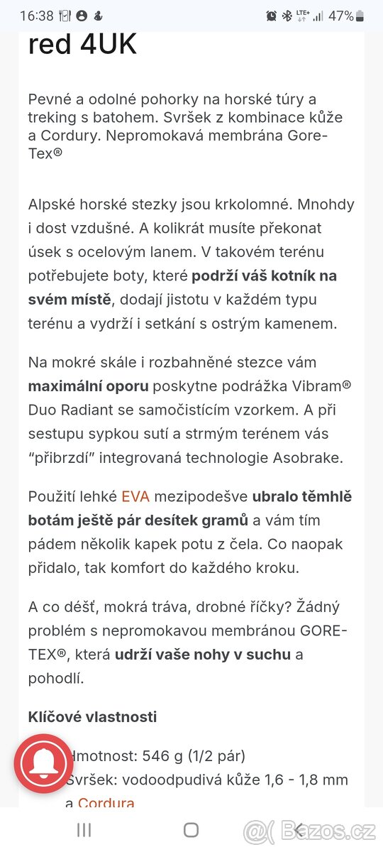 Trekové boty ASOLO - 5