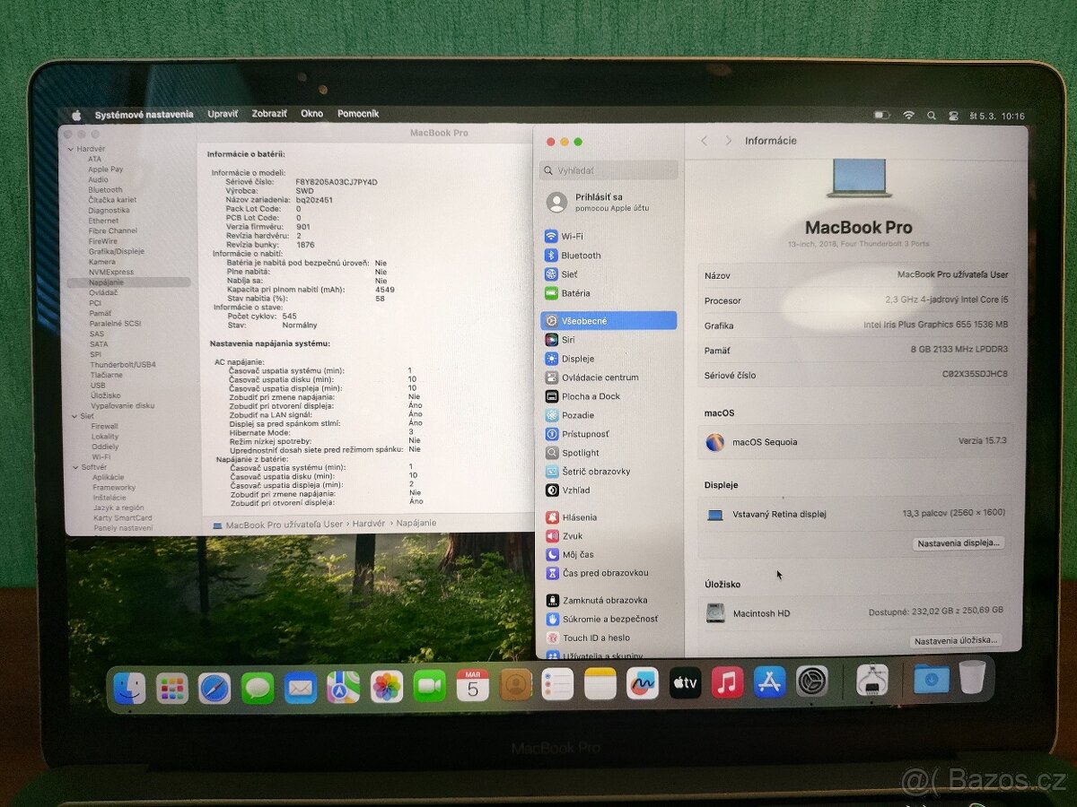 MacBook Pro 2018 | i5 • 8GB • 256GB SSD - 5
