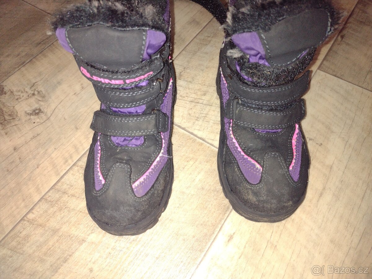 Zimní boty AlpinePro vel. 30 - 5