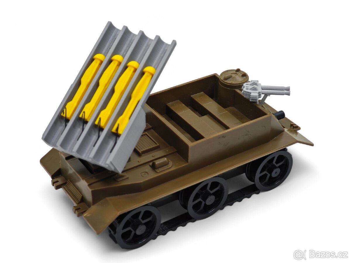 Raketomet pro retro igra transporter 3d tisk - 5