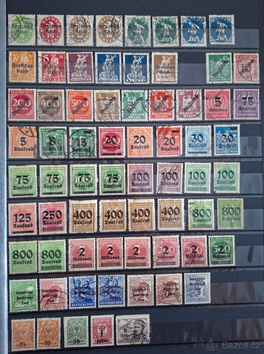 Poštovní známky - přetisky - 5