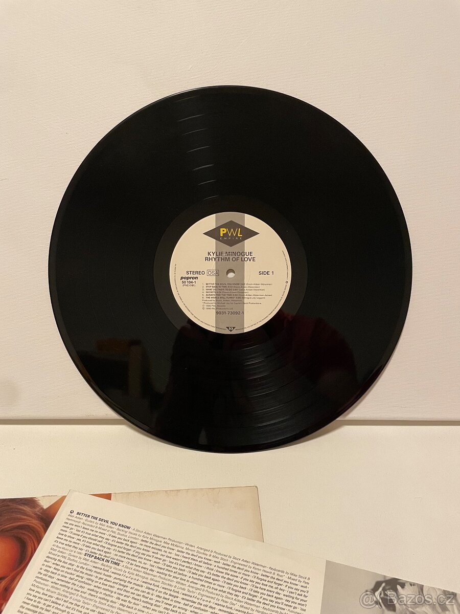 Kylie Minogue – Rhythm Of Love(1990) LP - 5