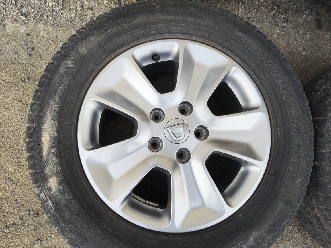 16"alu sada Thema 5x114 origo Dacia Duster 215/65 Conti - 5