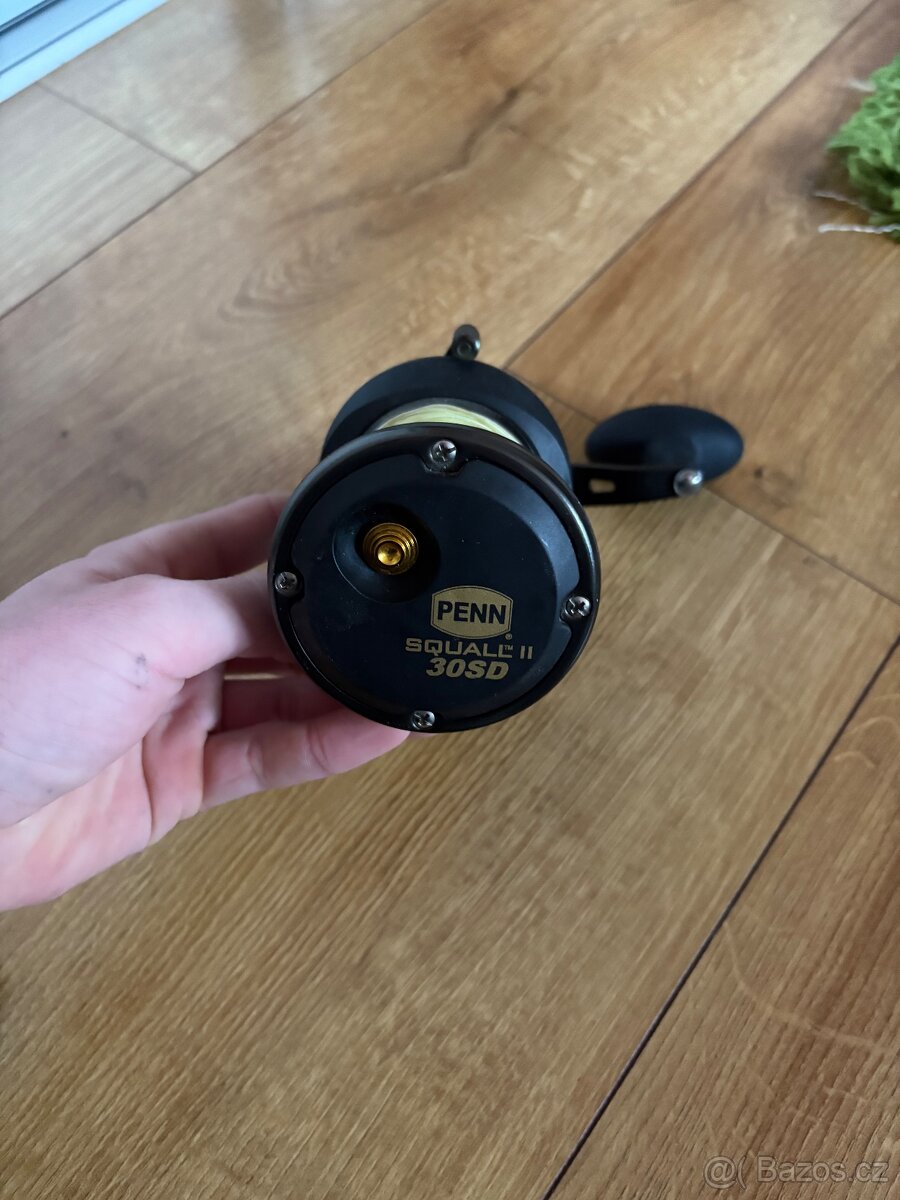 Penn Multiplikátor Bez Řadiče Squall 2 30 Star Drag LH - 5