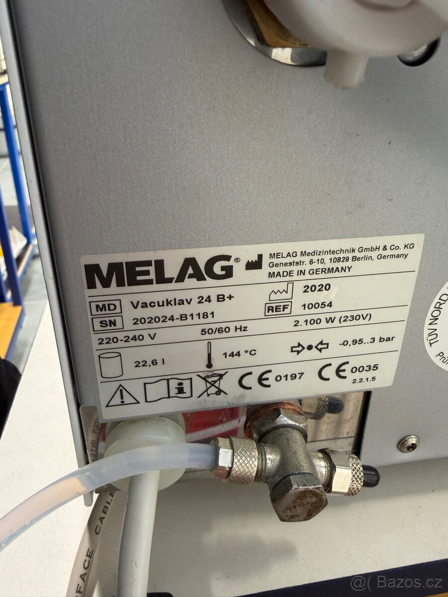 Autokláv Melag 24B+ - 5