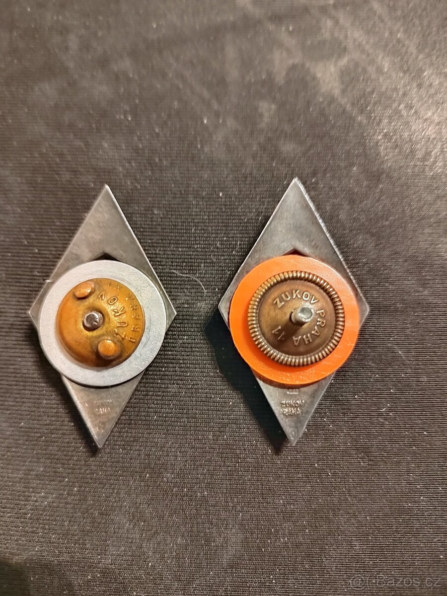 AG odznaky VVŠ 2x,rarita - 5