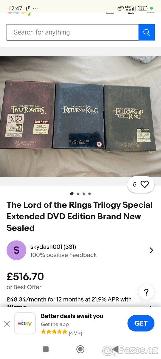 Speciální edice Lord od thé Ring - 5