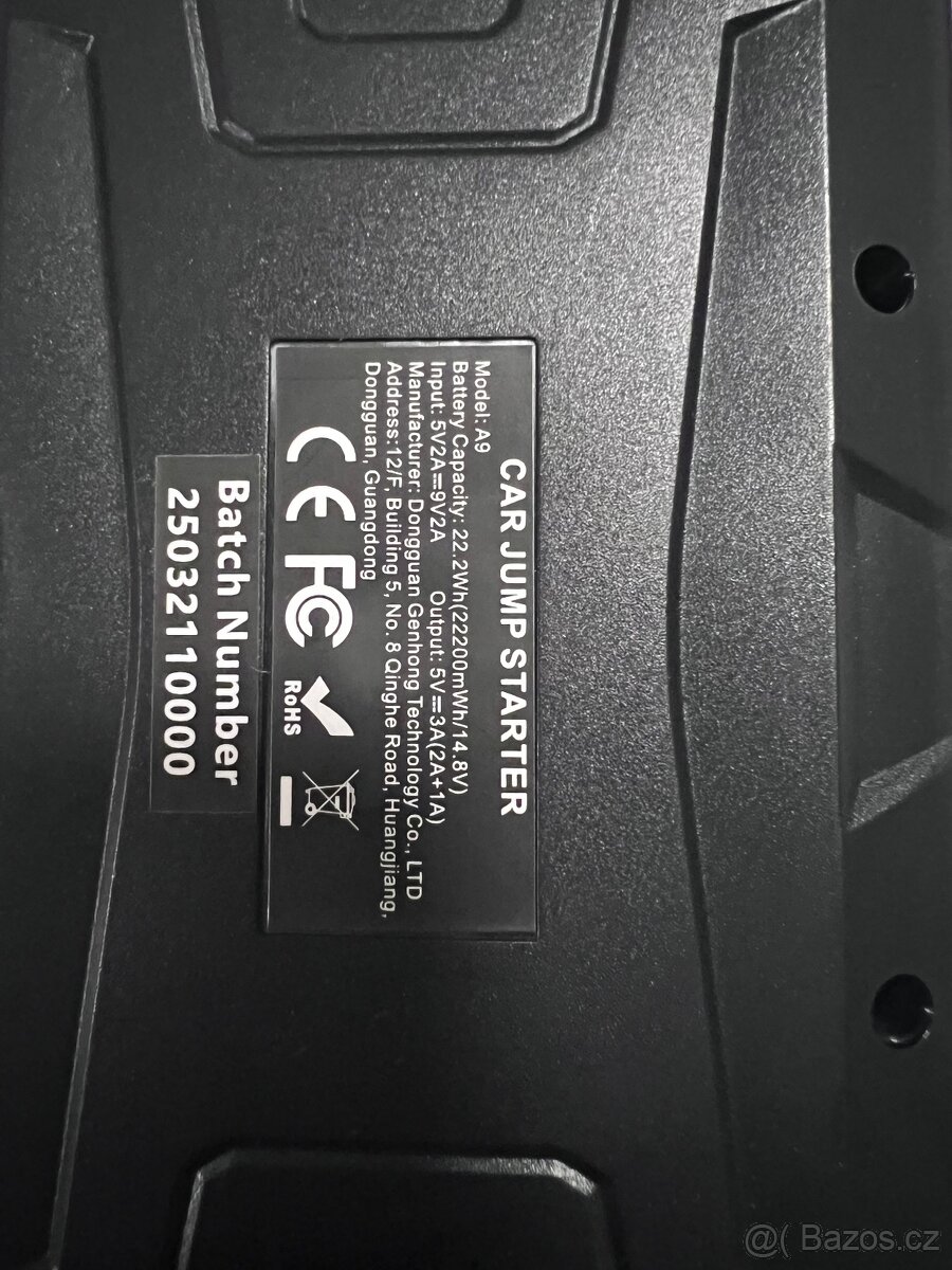 Startovací power banka - 5