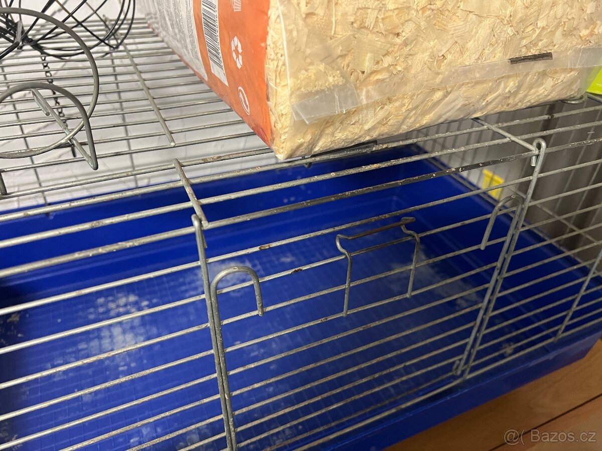 Klec pro morče, králíka + vybavení - 5