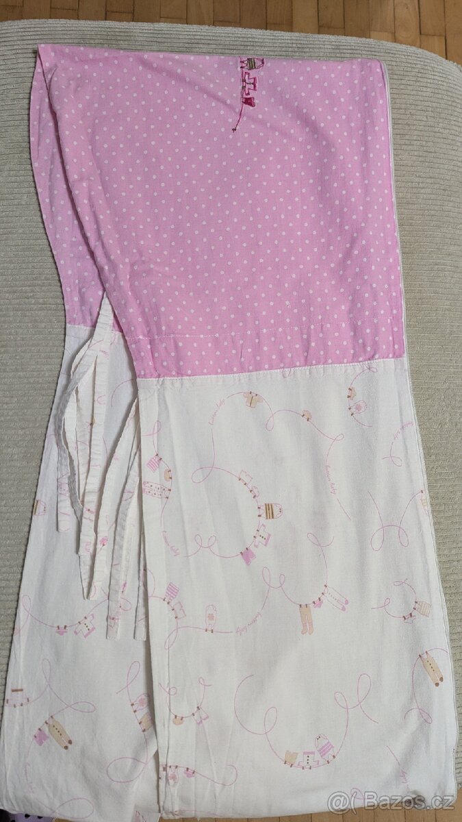 Set do postýlky – spací pytel, mantinel, peřinka, kapsář - 5