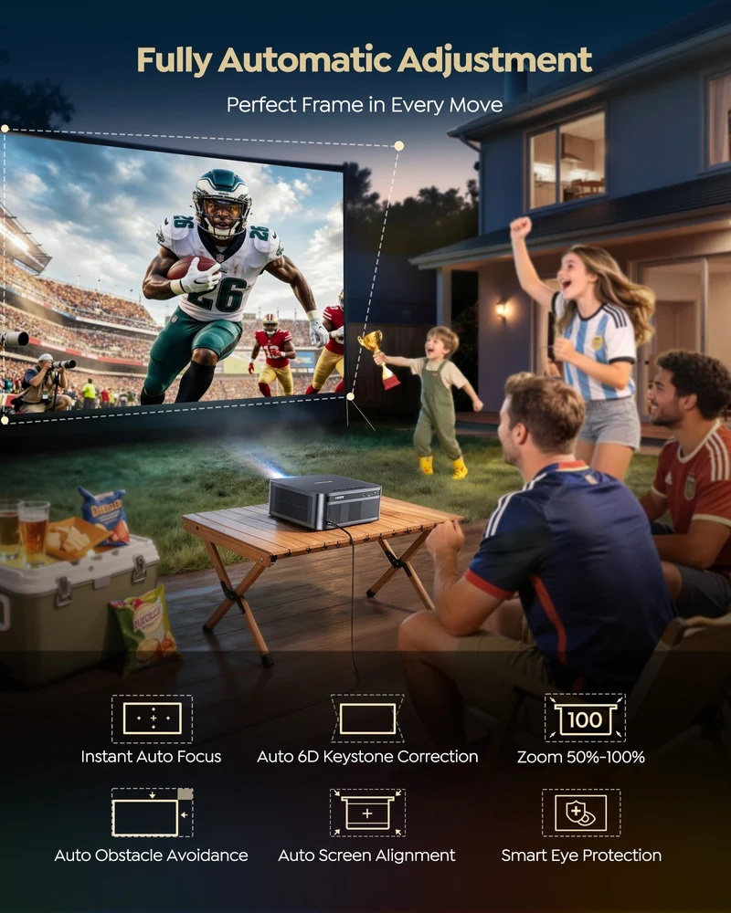 Projektor WiMiUS G2 pro Google TV - 5
