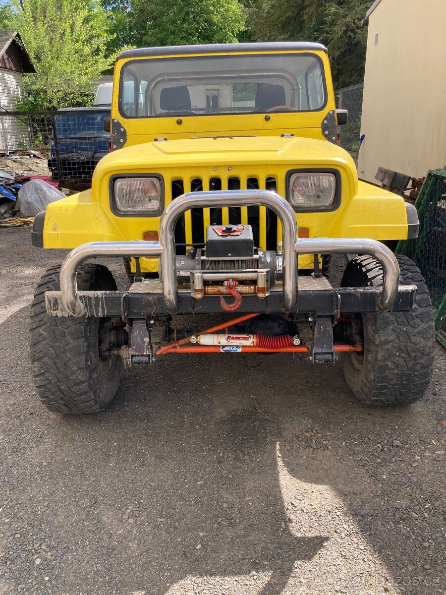 Jeep wrangler-stavba