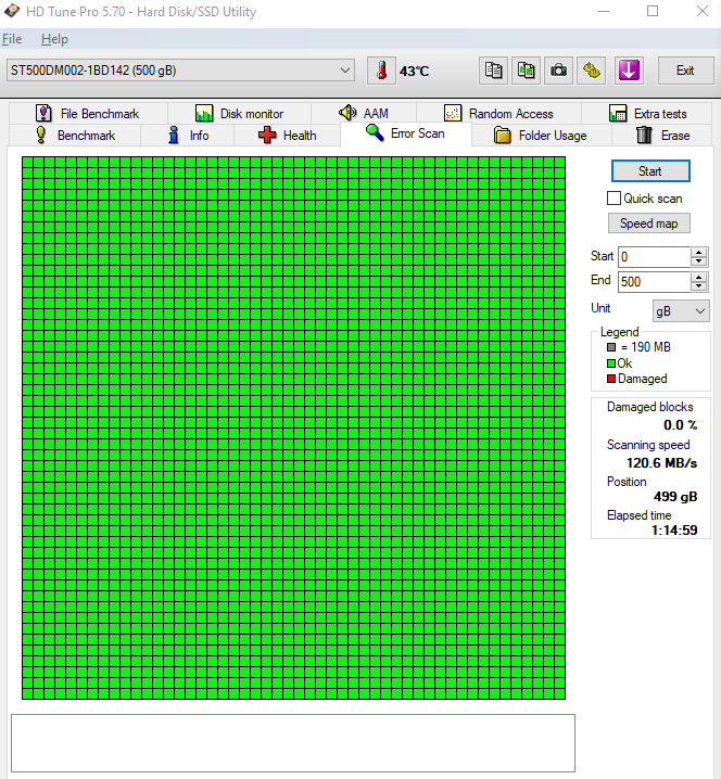 Seagate BarraCuda 500GB 7,2K 16MB SATA III 3,5' 1BD142 - 5