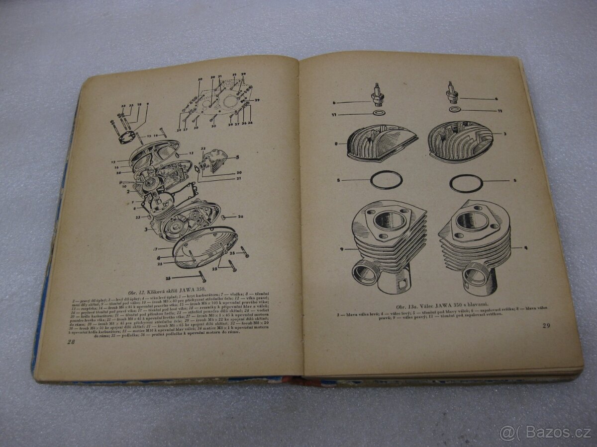 Kniha Motocykly Jawa 250,350,500 - Josef Jozíf, Adolf Tůma - 5
