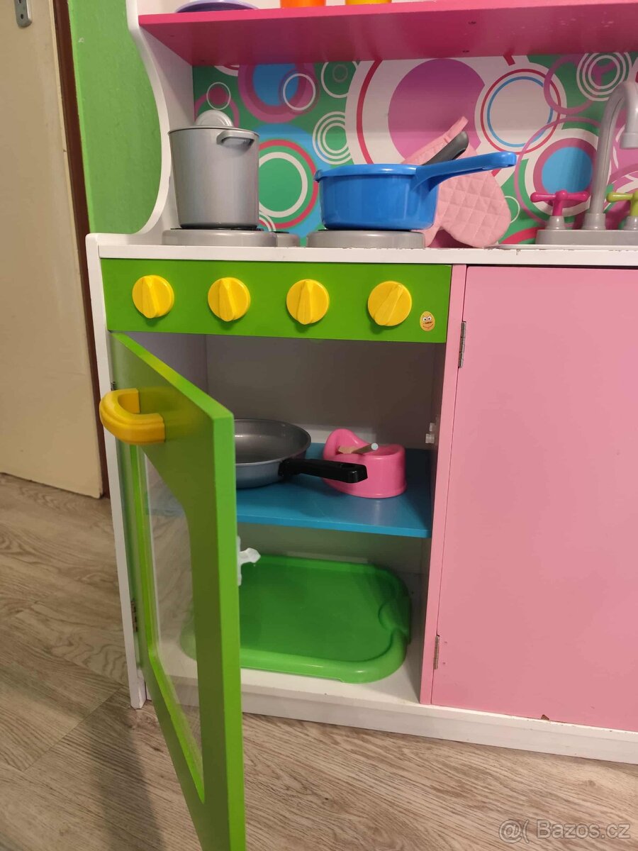 Dětská dřevěná kuchyňka - 5