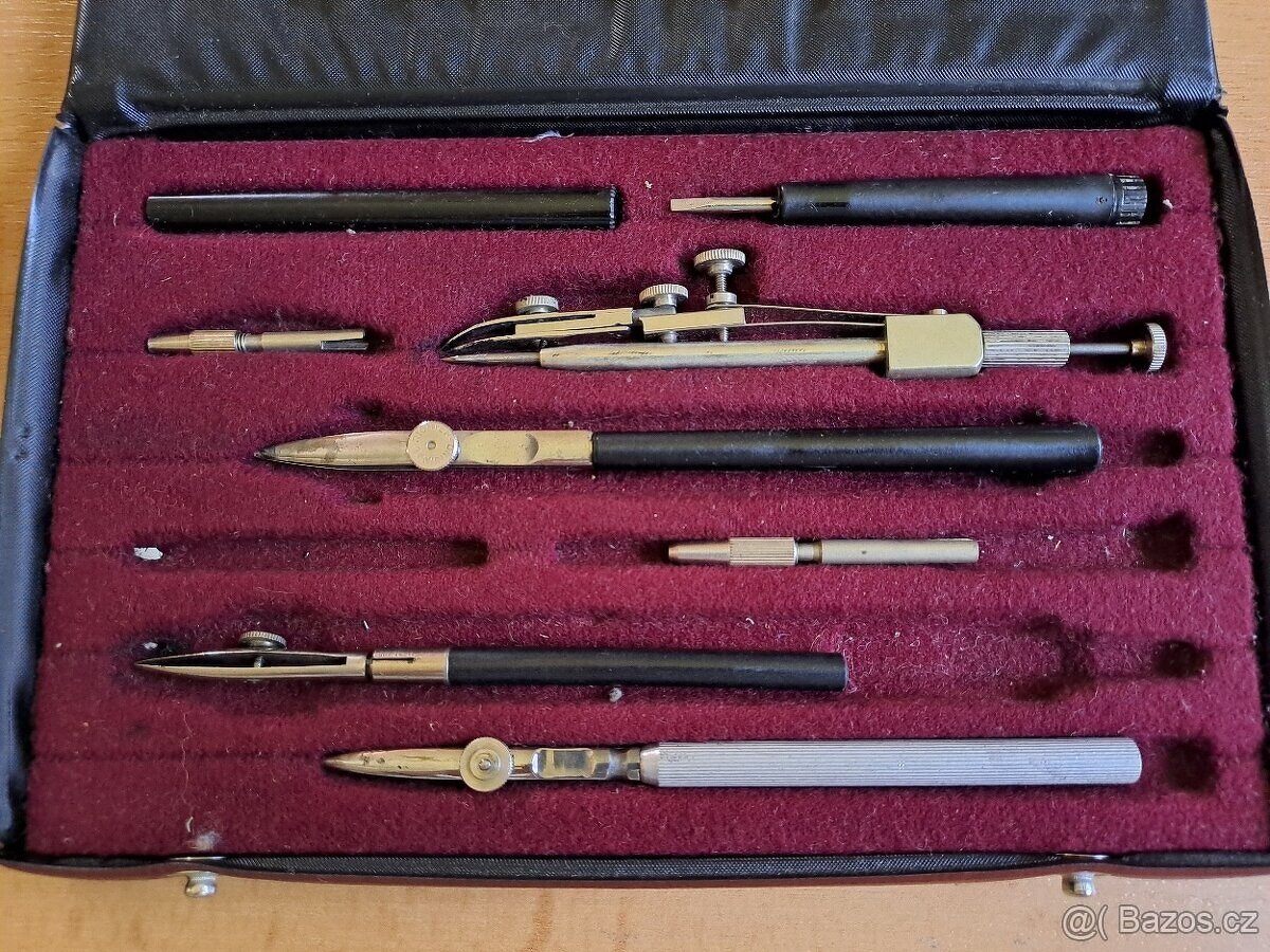 Rýsovací souprava ORIGINAL–RICHTER Das Präcision, DDR - 5