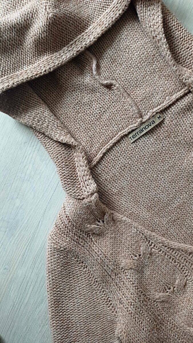 Svetrové šaty zn.Teranova a C&A vel. S - 5