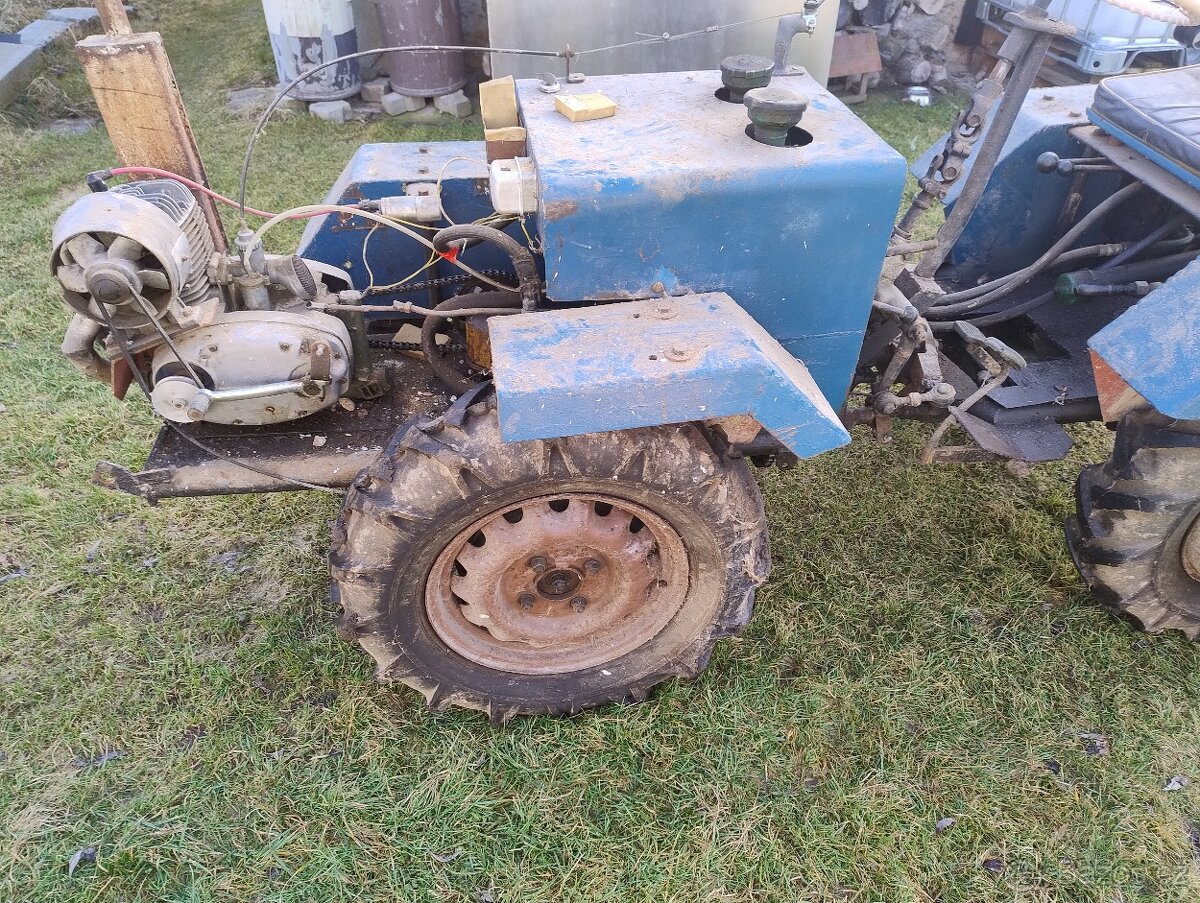 Malotraktor domácí výroby - 5