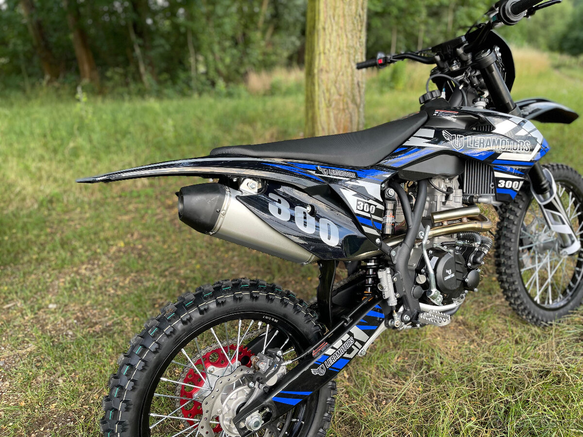 Pitbike Leramotors Killer PRO 300ccm, modrý, vodník