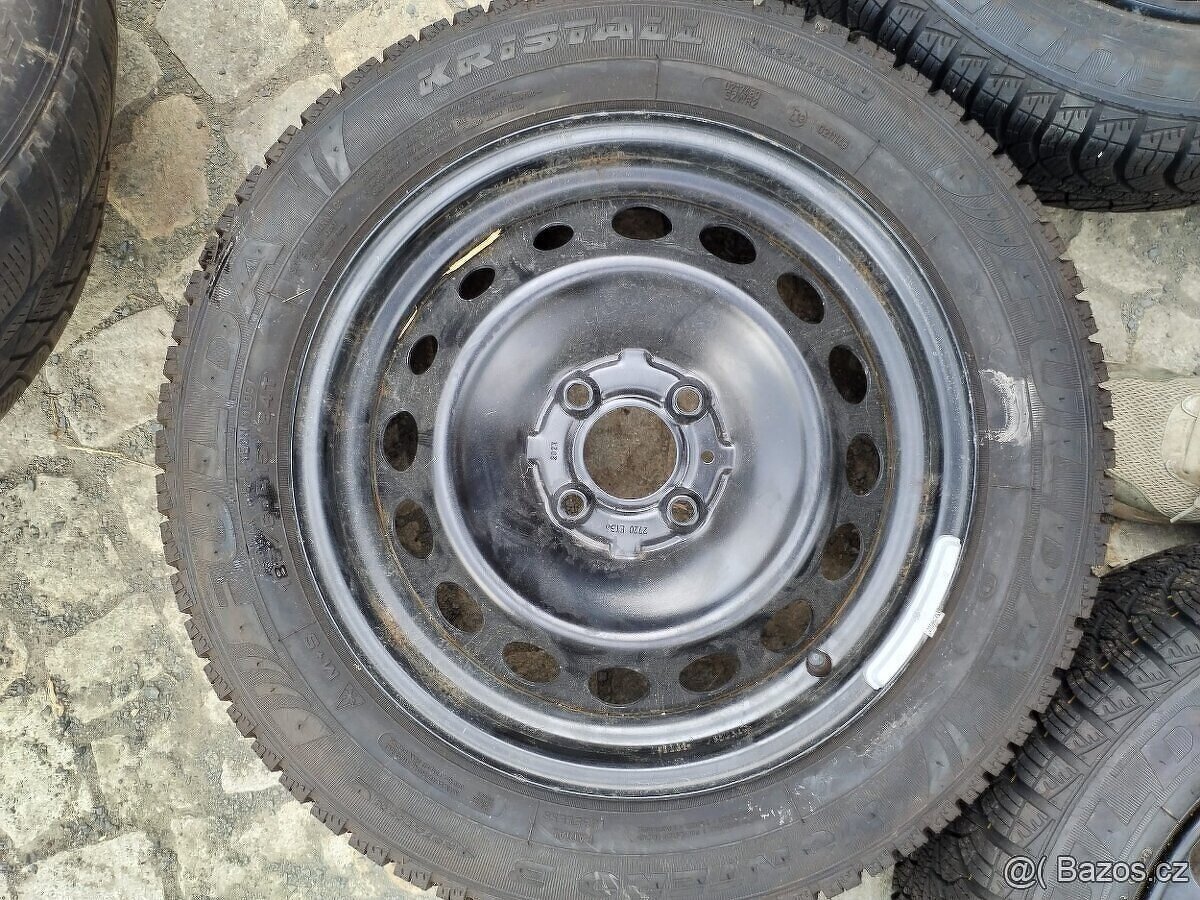 Zimni komplet SMART TWINGO 4x100 165/65/15 185/60/15 - 5