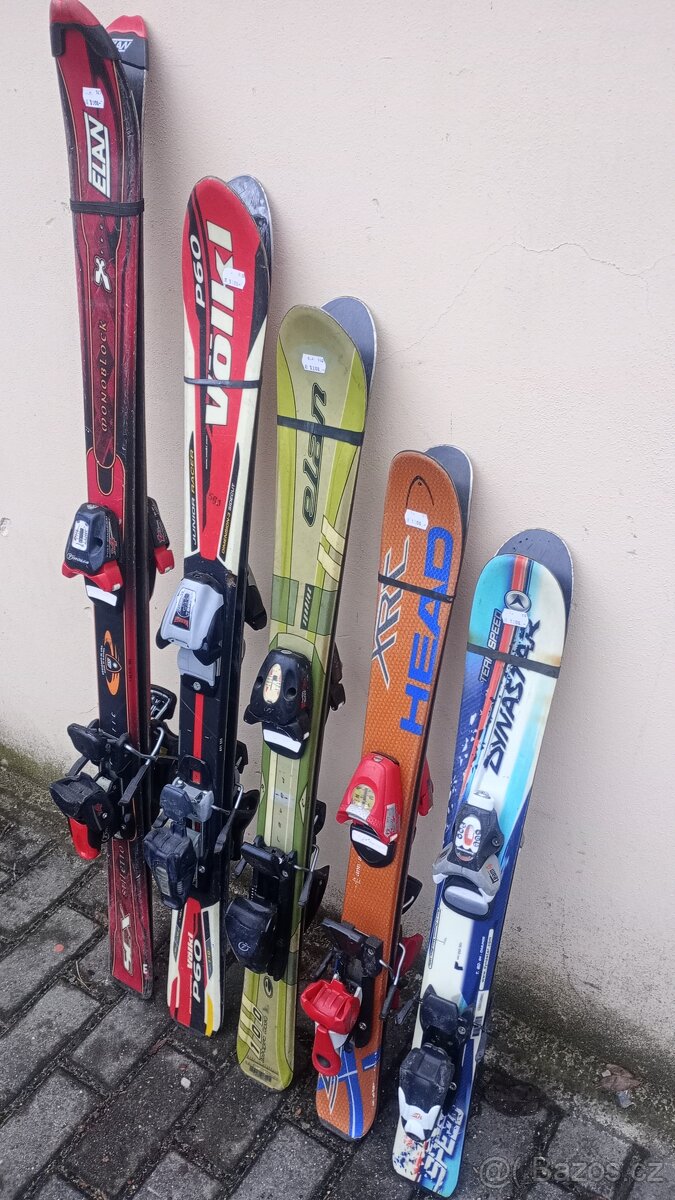 Dětské lyže 800,-Kč - 5