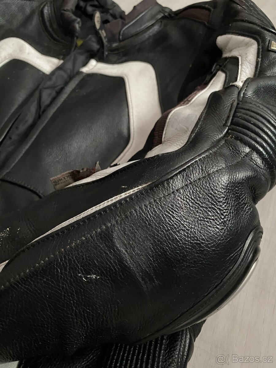 kožená moto bunda a kalhoty - 5