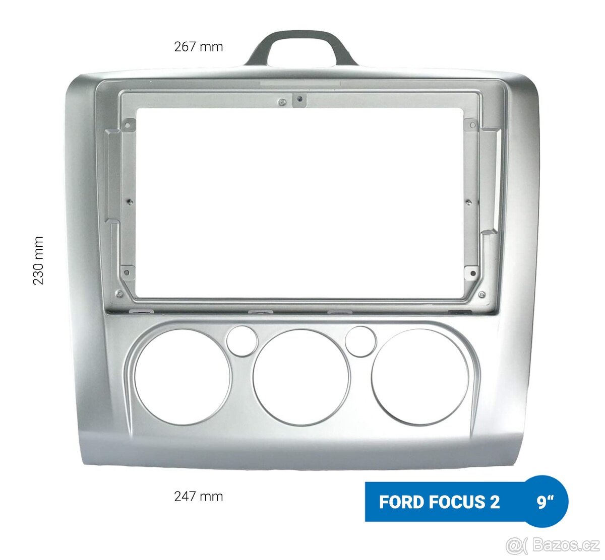 9" Android autorádio 2+32GB - Wifi, GPS, Bluetooth - 5