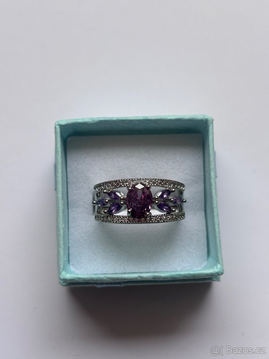 Nové stříbrné prstýnky punc 925 - 5