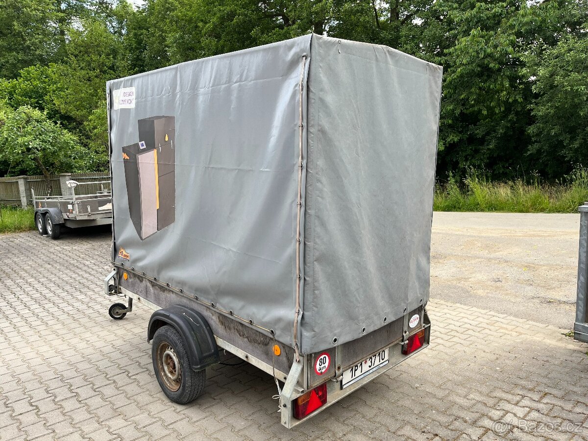 Prodám Nákladní přívěs AGADOS ,bržděný ,r.v. 2003 - 5