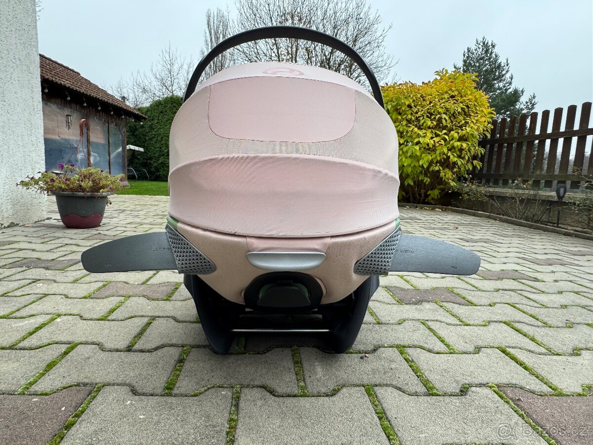 Cybex CLOUD T I-SIZE PLUS Peach Pink+základna - 5