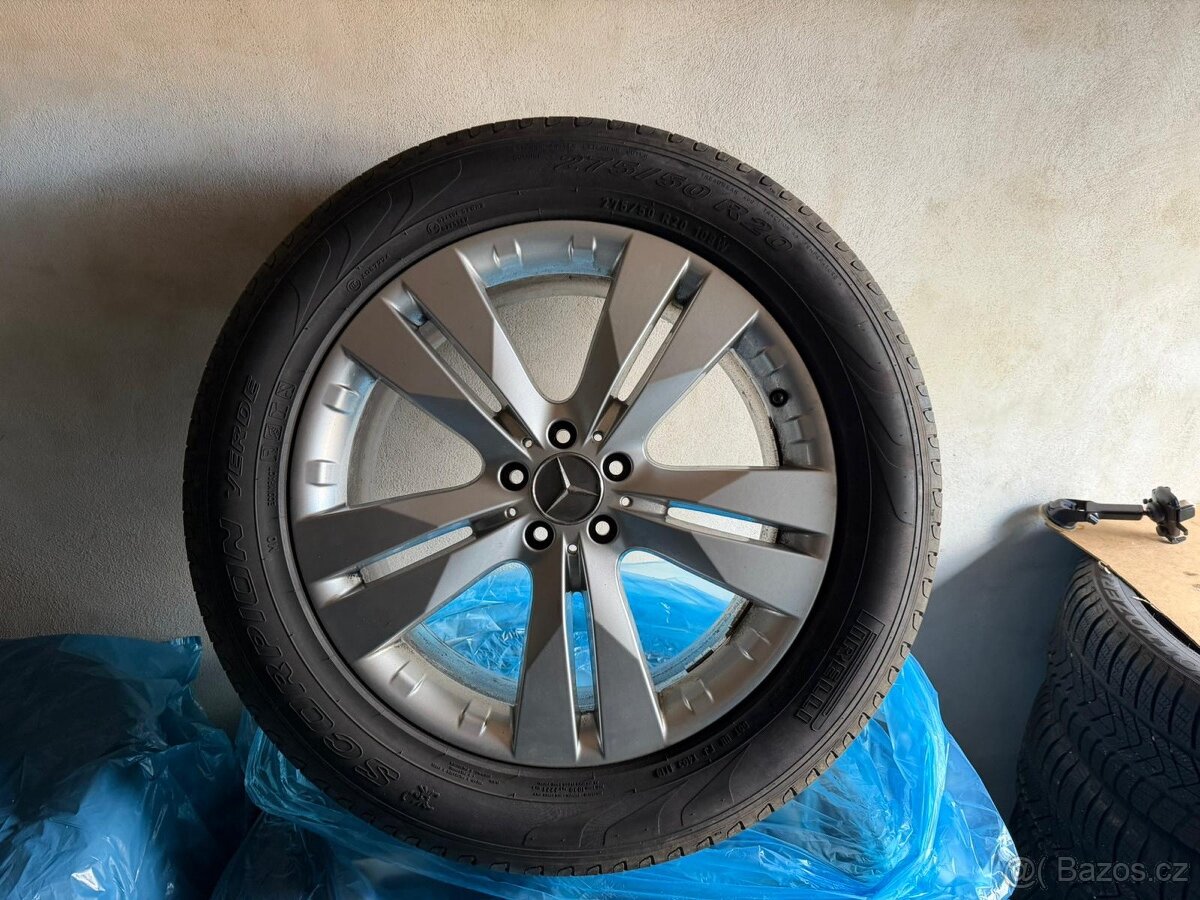 Kompletní sada letních ALU kol na Mercedes-Benz 275/55 R20 - 5