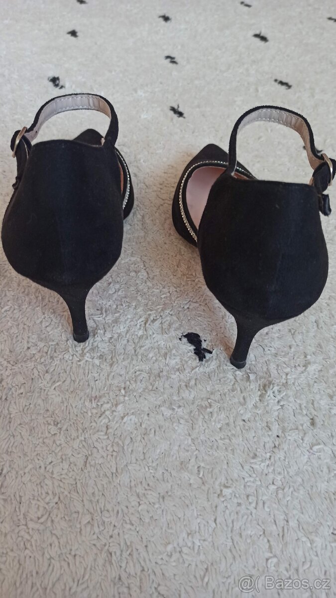 Dámské boty - lodičky společenské - vel. 40 - top stav - 5