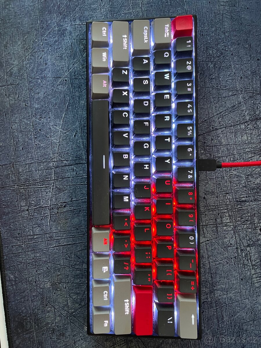 Herní mechanická klávesnice yenkee 3600 atom - 5