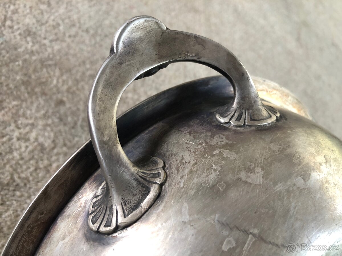 Servírovací mísa Boulenger stříbro - 5