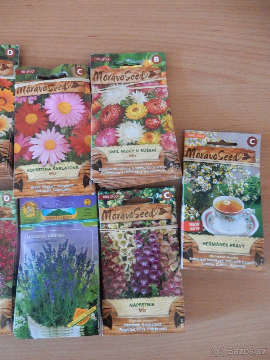 Semínka květin různé druhy Moravoseed Nohel Garden - 5