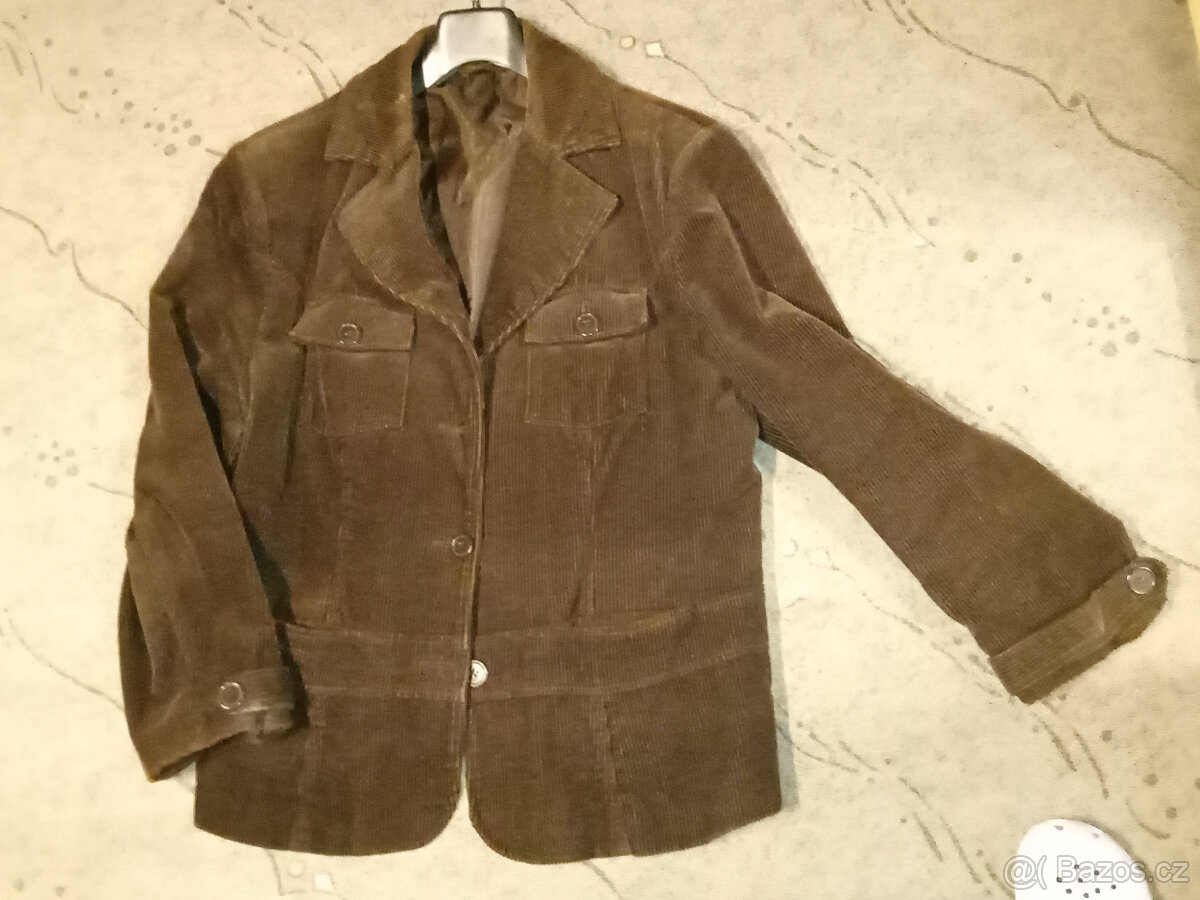 Manšestrové sako dámské vel. 42 - 5