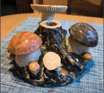 Keramický stojan na vánoční stromek - 5