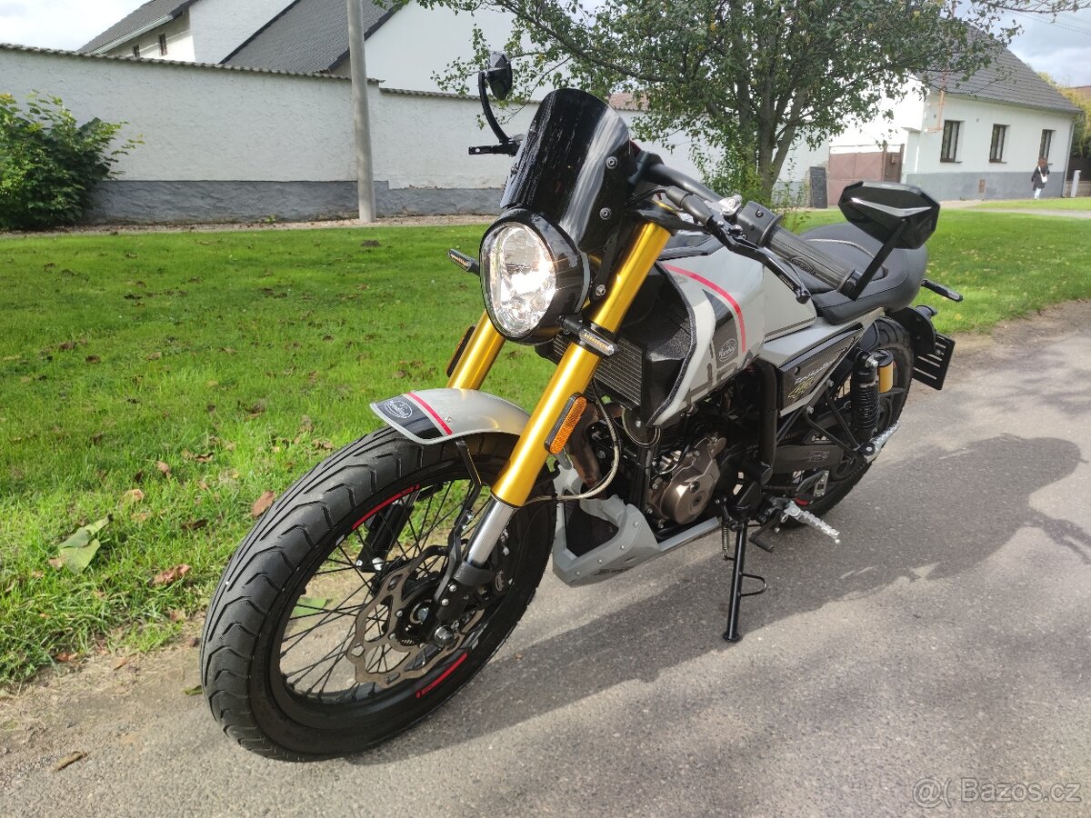 F.B Mondial HPS 125i Hipster šedá - 5