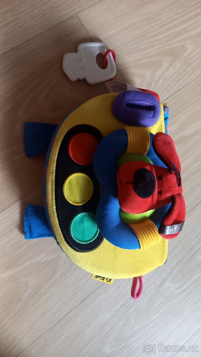 plyšové interaktivní dětské autíčko - 5