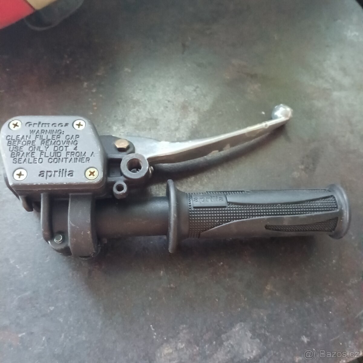 Brzdič/brzdový třmen+brzd. páka/pumpička, brzdový válec - 5