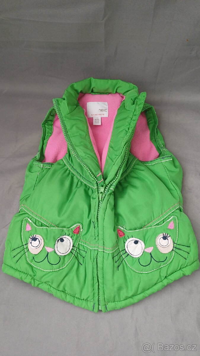 SET bunda + vesta vel. 110 (4-5let) - 5