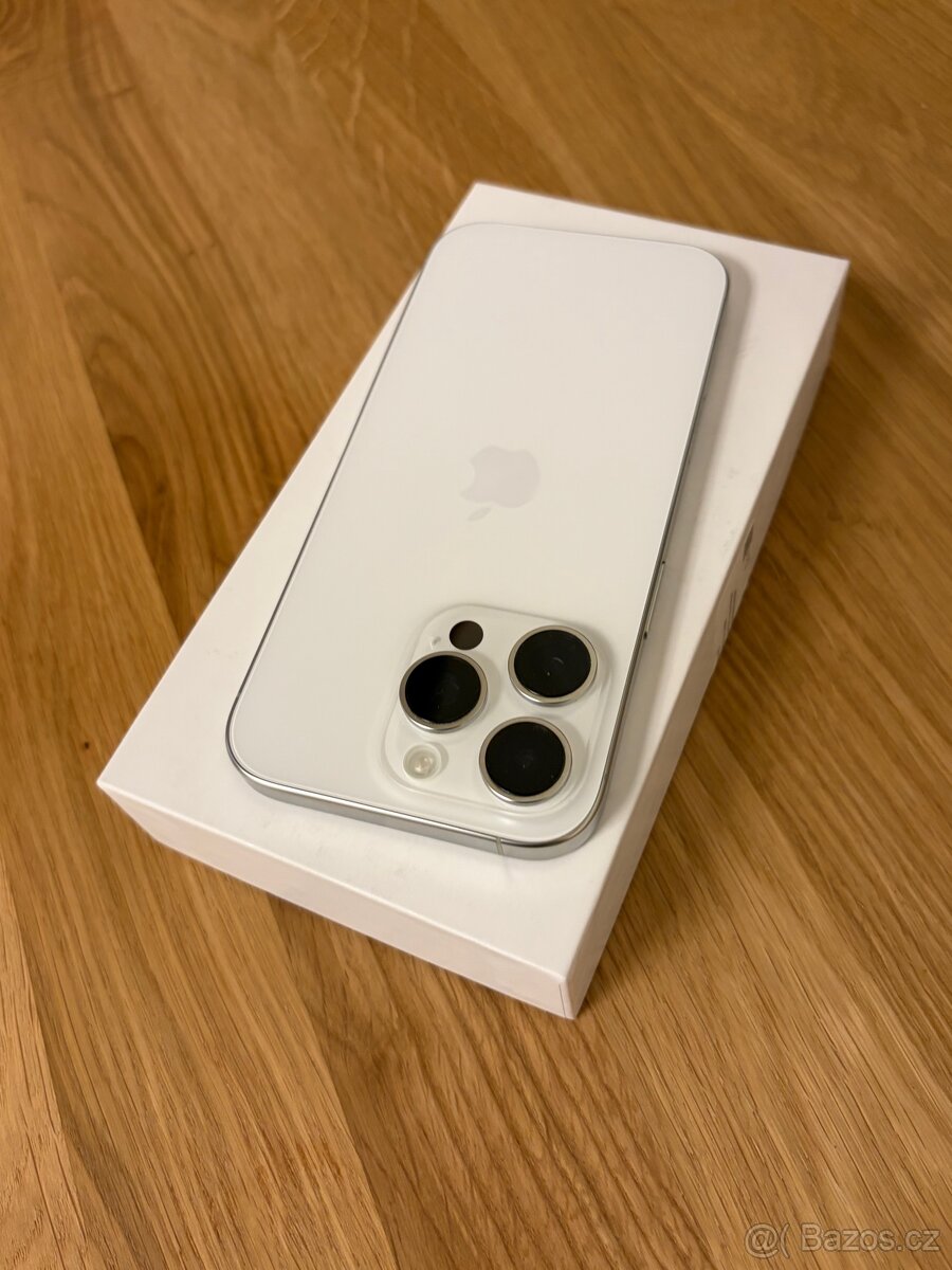 iPhone 16 Pro 128Gb White Titanium 92% Krásný stav - 5