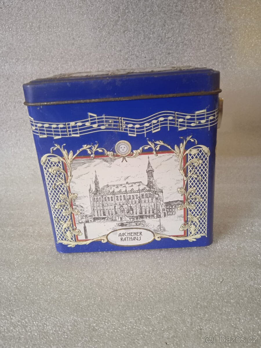 Hrací plechová dóza - 5