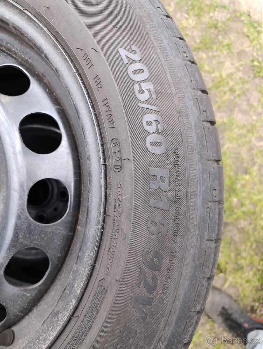Letní pneu + disky - 5