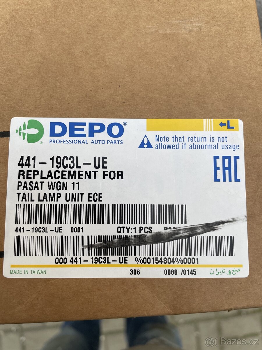 Světla zadní levé VW Passat 2013 - 5