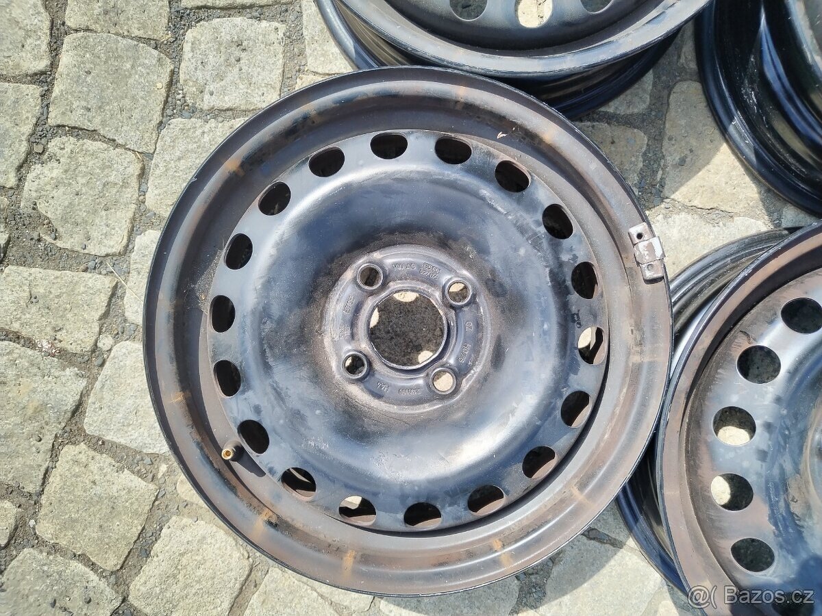 Plech. disky 4x100 R14 citigo, up, mii - 5