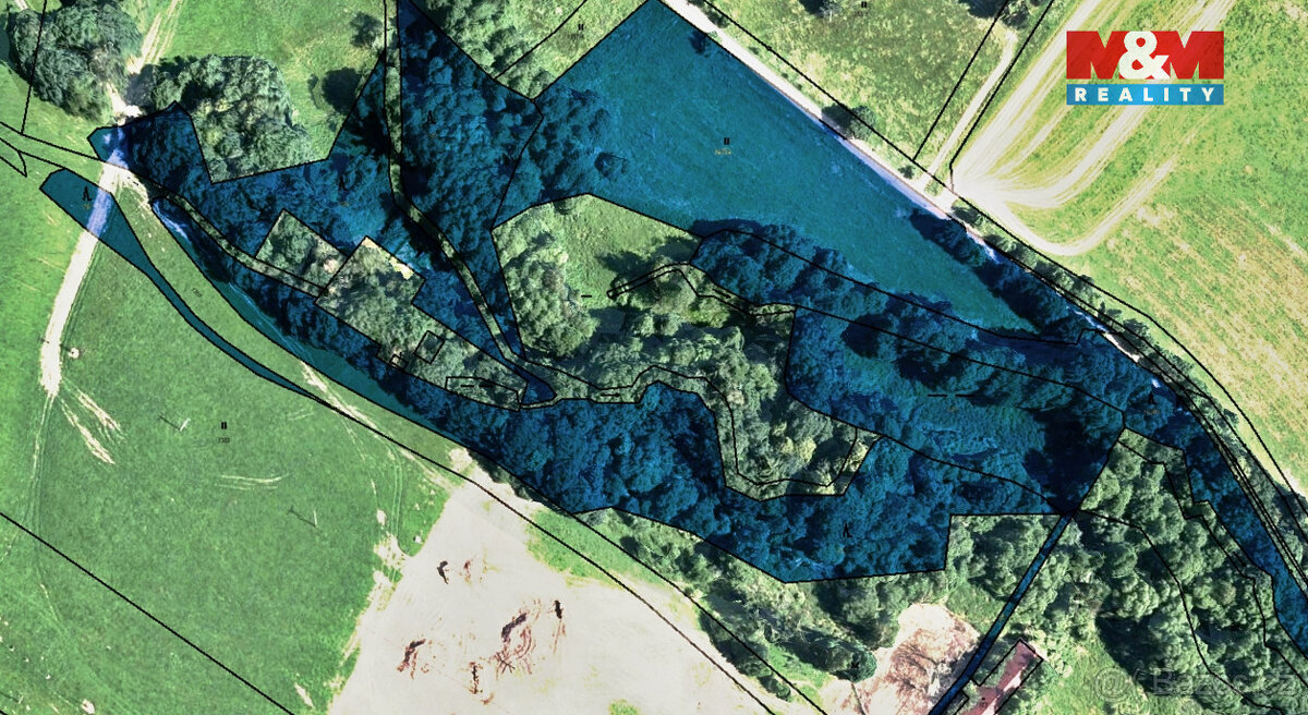 Prodej vodní a ostatních ploch 24434 m², Kněžice - 5