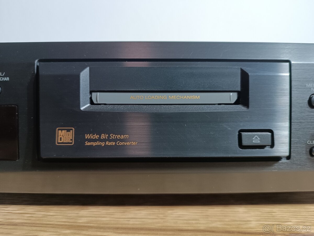 Minidisc Sony MDS-JE330 + 36 minidisků v boxu - 5